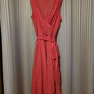 Tommy Hilfiger Coral Midi Dress